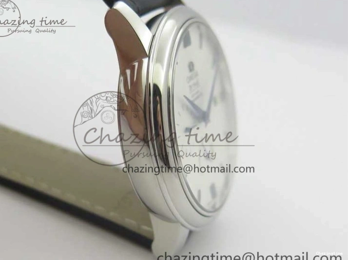 0316 MultiPurpose De Ville Prestige Real PR SS ZF 1:1 Best Edition White Dial Blue Markers on Black Leather Strap MIYOTA 7941